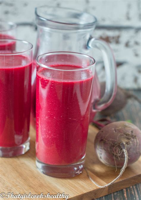Jamaican Beetroot Punch Vegan Style That Girl Cooks Healthy
