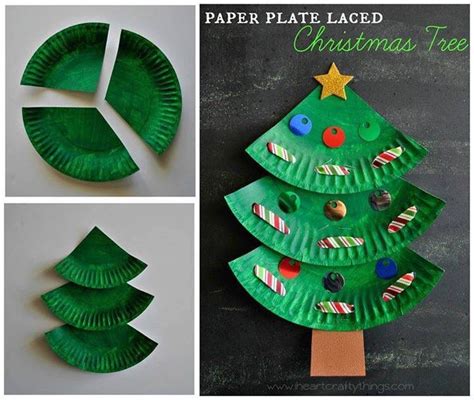 Paper Plate Christmas Tree We Made This Paper Plate Christmas Tree