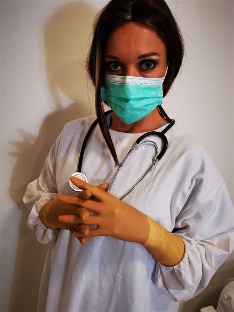 Latex Gloves Rubber Gloves Diy Fashion Fashion Outfits Beautiful Nurse Dentist Surgery