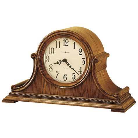 Howard Miller Hillsborough Oak Dual Chime Mantel Clock 630152