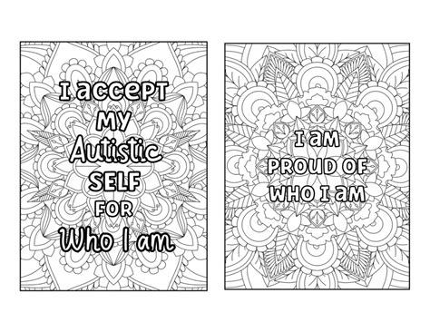 Awesomely Autistic Printable Coloring Book Pdf Book The Autistic