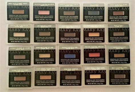 Mary Kay Eyeshadow Chart Makeupview Co