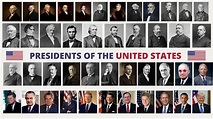 Presidents of the United States | Timeline of US Presidents 1789 - 2020 ...