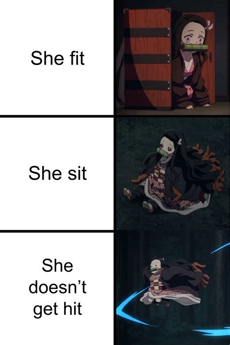 Nezuko In 2021 Anime Funny Fb Memes Memes Images And Photos Finder