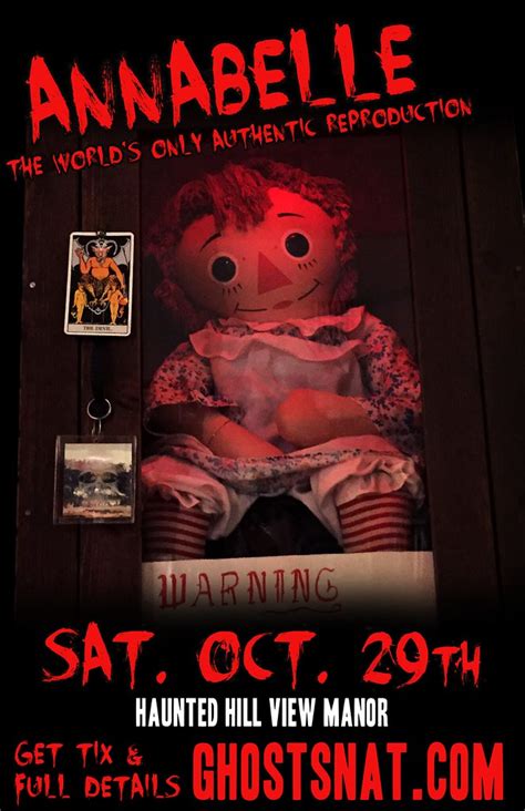 Annabelle Doll Replica On Display See The World S Only An Flickr