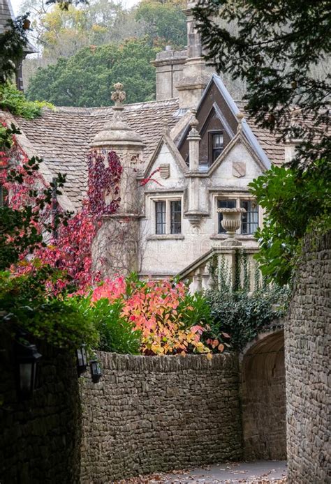 The Manor Hotel In Castle Combe Picturesque Village In Wiltshire In