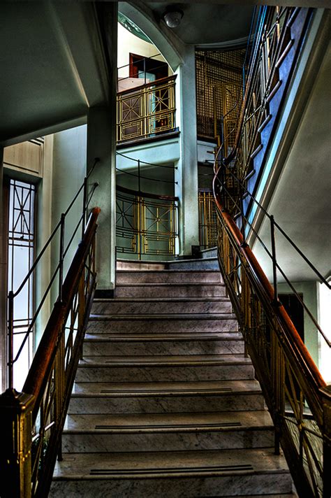 Stairway But Not To Heaven Hdr Stairway In A Paisley Building