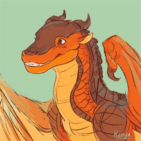 Clay Sketch By Kenyajoy On Deviantart Wings Of Fire Dragons Fire Art