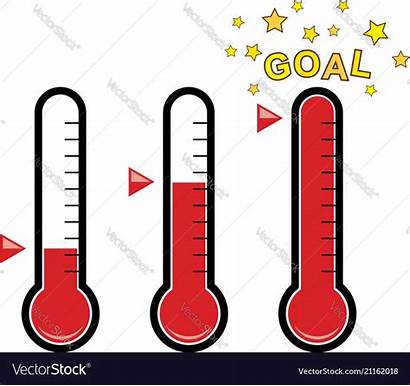 Clipart Thermometers Clip Goal Transparent Types Different