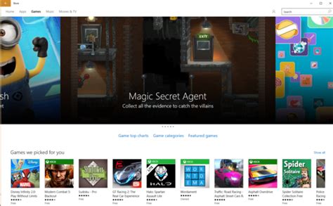 Microsofts Windows 10 Store App Will Finally Sell Some Decent Games