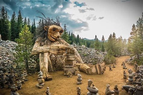Os Trolls Gigantes De Thomas Dambo Em 2020 Breckenridge Colorado