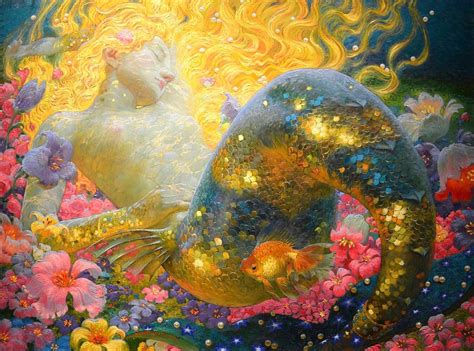 Victor Nizovtsev Mermaid Art Mermaid Painting Painting
