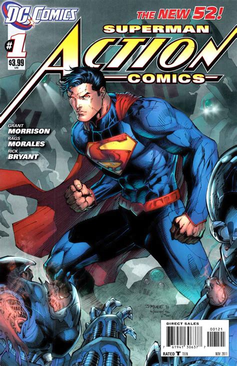Action Comics 1 Jim Lee Variant Cover Near Mint 94 Dc Comic