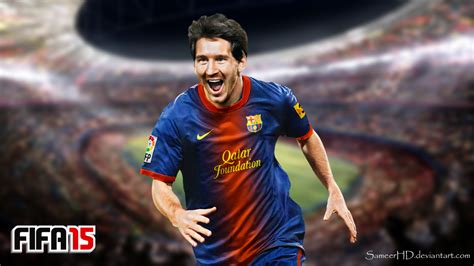 Fifa 15 Lionel Messi Wallpaper By Sameerhd On Deviantart