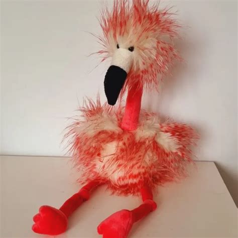 Jellycat Flora Flamingo Bird Pink New Soft Toy Nwot Ts £3999 Picclick Uk