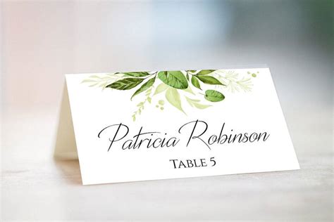 Name Card On Table Cheaper Than Retail Price Buy Clothing Accessories