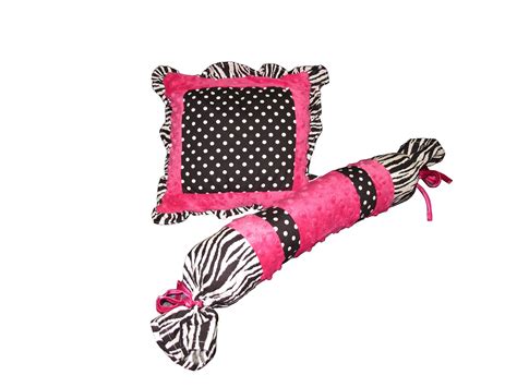 1 set / pvc bag care instruction: Baby Boutique - Hot Pink Zebra - 14 pcs Crib Bedding Set ...
