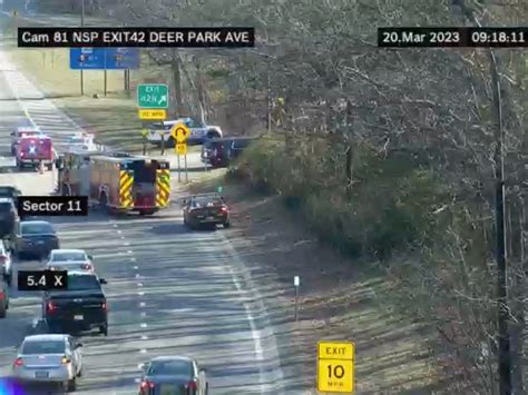 Accident On Northern State Parkway This Morning