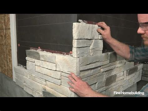 How to Install Stone-Veneer Siding Panels - YouTube