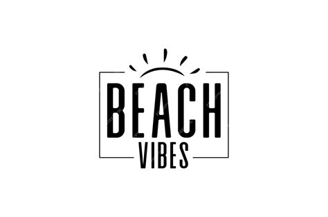 Premium Vector Beach Vibes