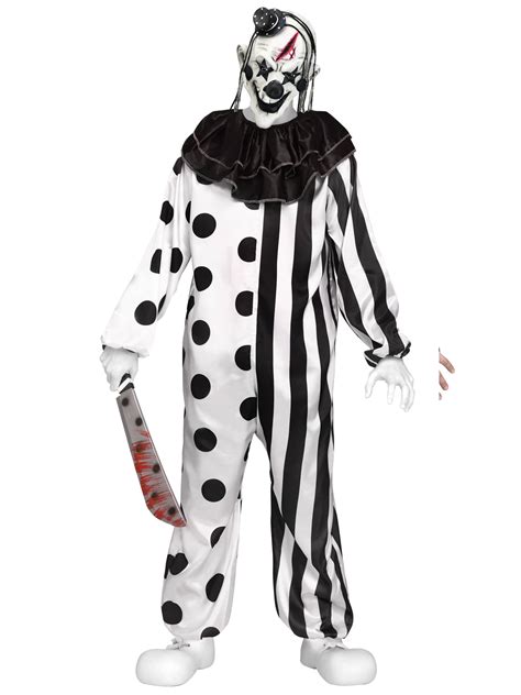 killer clown teen costume