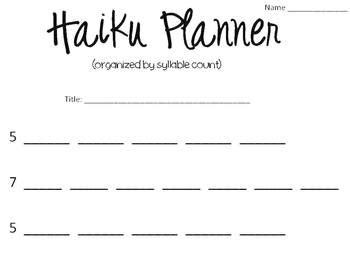 For this haiku writing plan, we feature haiku from montag. HAIKU POETRY - A Simple "Study-Practice-Publish" Writing Activity by Mrs Fun