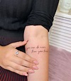 42 Tattoo Quotes that will make you irresistible! | Tiny Tattoo inc