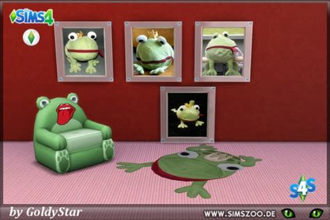 Blackys Sims 4 Zoo Frog Set 1 By Goldystar • Sims 4 Downloads