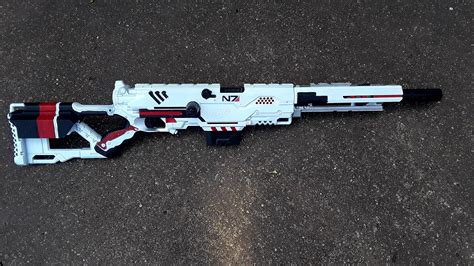 N7 Themed Painted Nerf Gun Rmasseffect