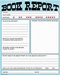 Free Printable Book Report Forms For Elementary Students - Free Printable