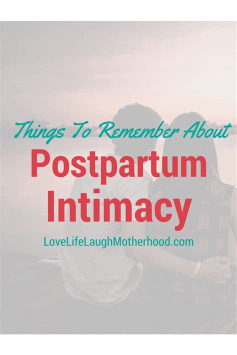 Things To Remember About Postpartum Sex And Regaining Intimacy