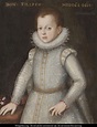 Portrait Of Young Boy, Half Length, Wearing White With An Elaborate ...