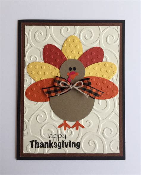 In the united states say happy thanksgiving with free thanksgiving ecards from crosscards.com. Handmade Turkey Thanksgiving Card