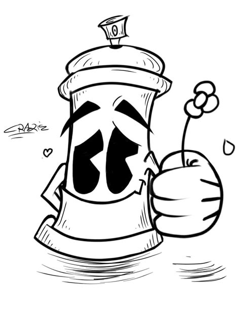 Spray Can Character Love 9 By Lilwolfiedewey On Deviantart