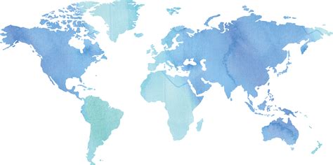 World Map Png 35426 Biohernia Riset