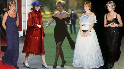princess diana s greatest fashion moments epitomize royal glamour vogue