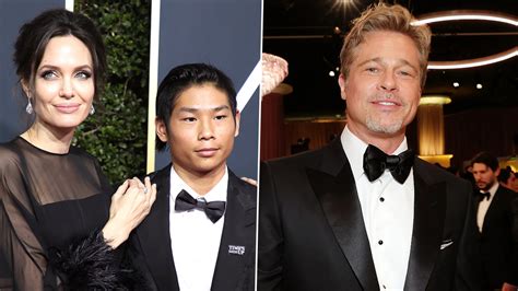 Hollywood News Brad Pitt And Angelina Jolies Son Pax Reportedly Works As An Artist Under A