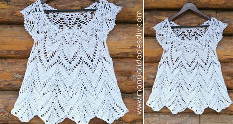 Preciosa Blusa Tejida A Crochet Para Verano ⋆ Manualidades Y