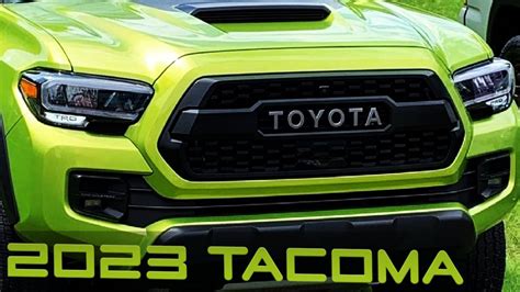 Spy Shoot 2023 Toyota Tacoma Diesel Trd