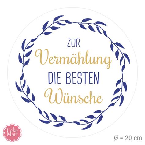 Tortenaufleger "Hochzeit", Glückwunsch, rund, 20 cm ...