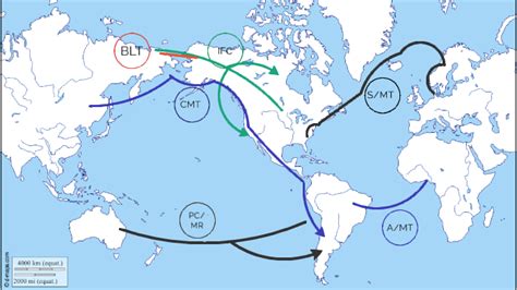 Possible Migration Routes By Angie Urizar On Prezi