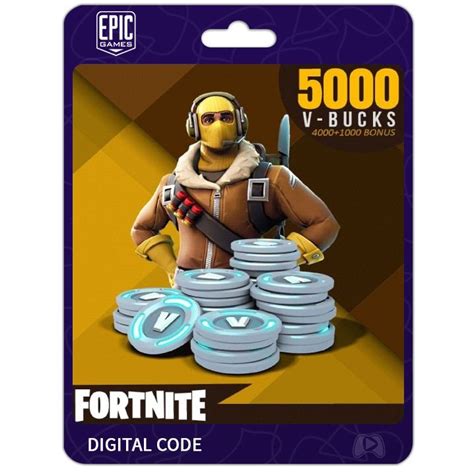 Fortnite 5000 V Bucks Epic Games Account Epic Store ️ Digital