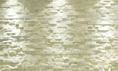 White Quartz Stacked Stone Veneer For Feature Walls