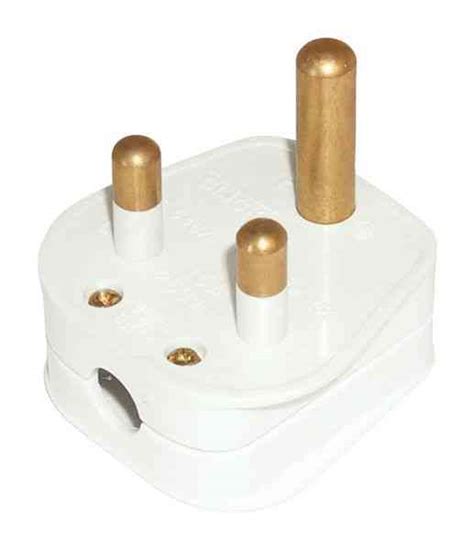 5a Round 3 Pin Plug Top Bs546 5 Amp