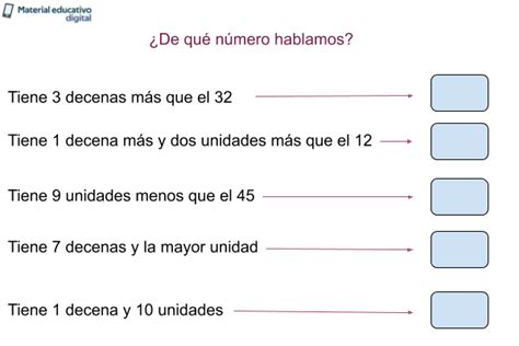 Material Educativo Digital 1 De Primaria Matemáticas Actividades De