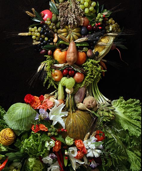 Foodista Klaus Enrique Gerdes Organic Portraits Personify Food