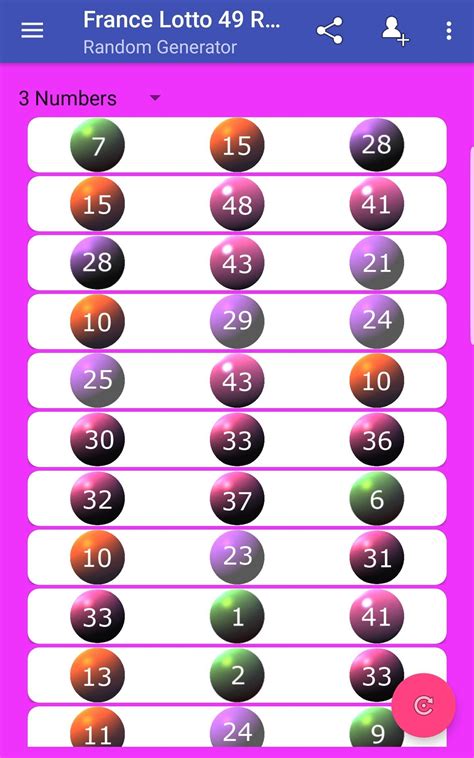 Club domestic match results & standings. France Lotto 49 Results for Android - APK Download