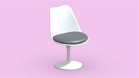 Saarinen Tulip Chair Download Free 3d Model By Grapxly Bc48eb1