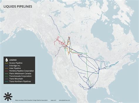 Enbridge Pipeline Map Canada The Picture That Tells A Thousand Words