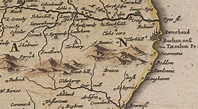 Old Map of Aberdeenshire Historical Print Insch Aberdeen | Etsy